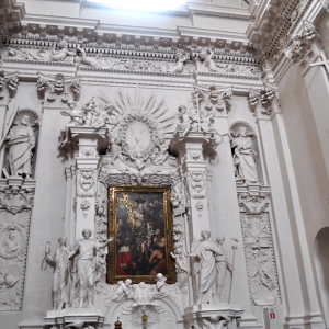 Wnętrze kościoła Św. Piotra i Pawła