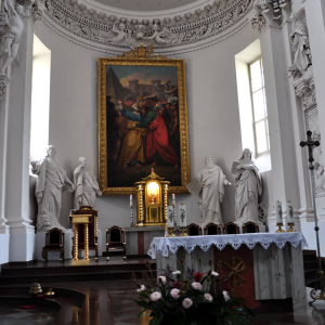 Wnętrze kościoła Św. Piotra i Pawła