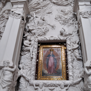 Wnętrze kościoła Św. Piotra i Pawła